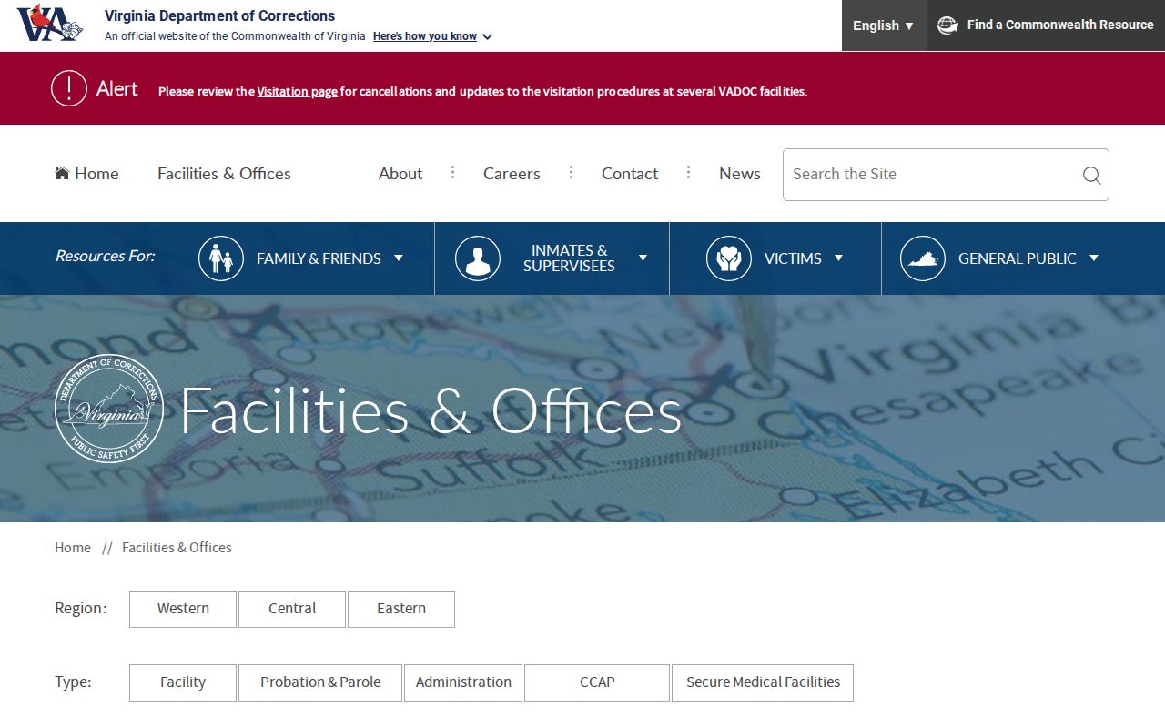 Suffolk parole and probation District 6 office lookup